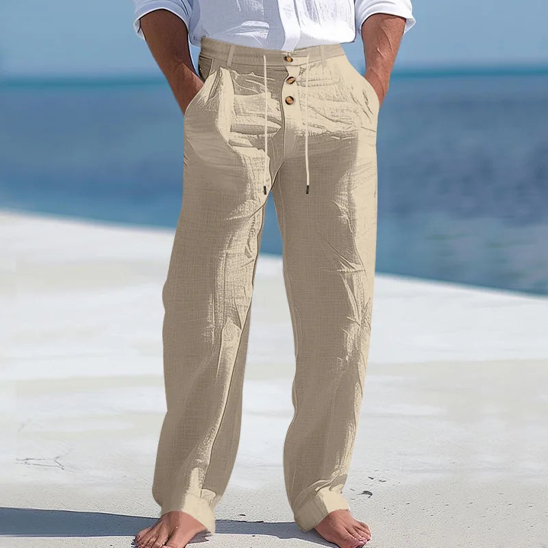 EMILE – Pantaloni Eleganti Leggeri per le Giornate Estive
