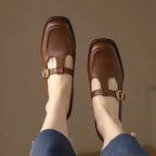 Emilia – Scarpe T-Steg in stile vintage