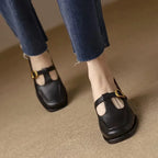 Emilia – Scarpe T-Steg in stile vintage