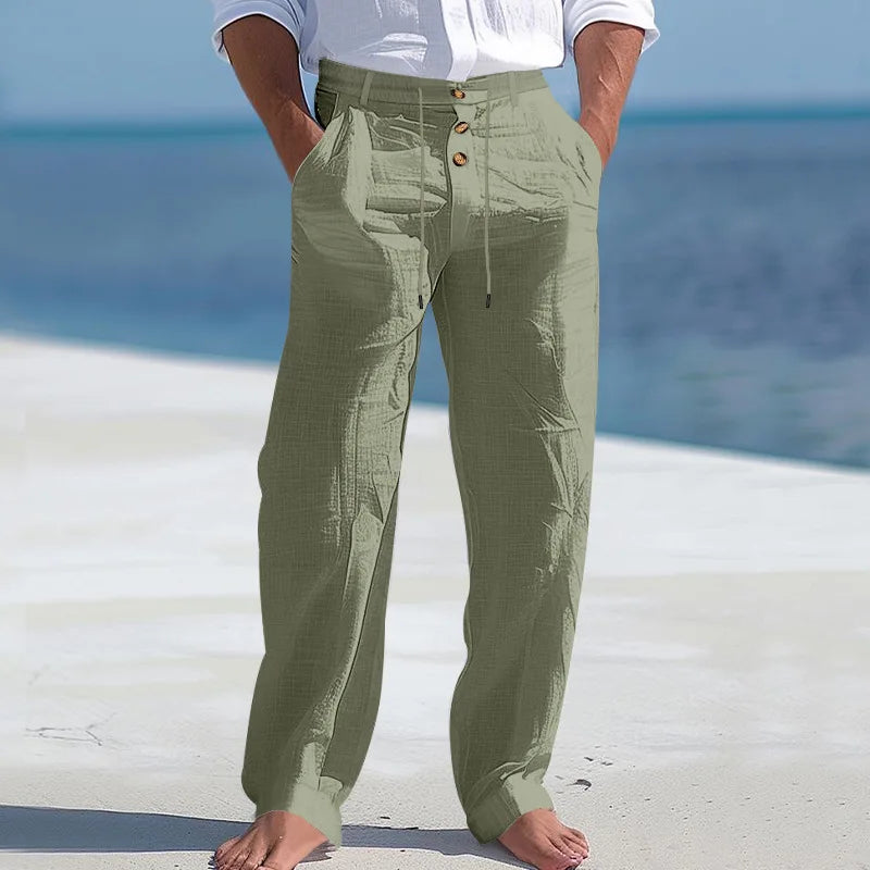 EMILE – Pantaloni Eleganti Leggeri per le Giornate Estive