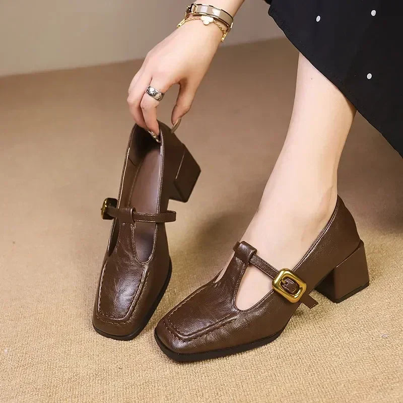 Ida – Scarpe da donna senza tempo con tacco medio