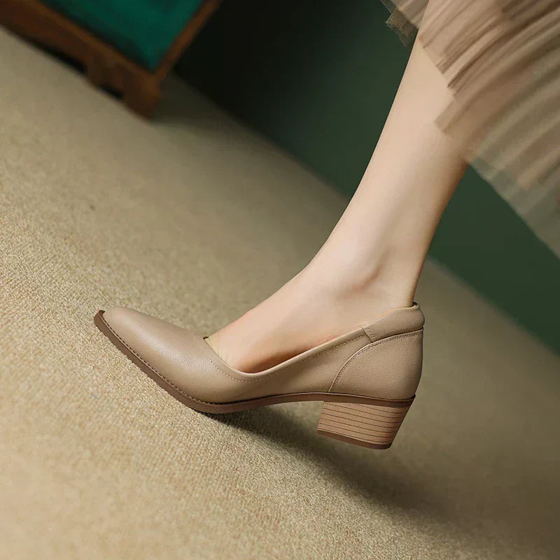 Elżbieta – Scarpe con tacco medio