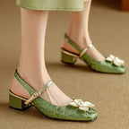 Matylda – Eleganti scarpe da donna con dettaglio floreale