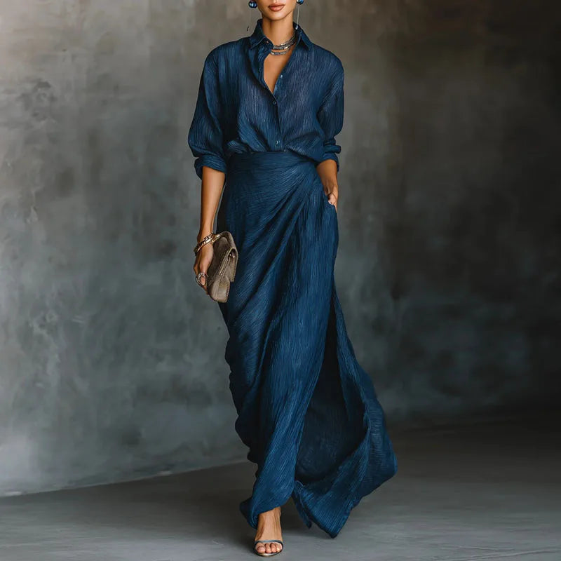 Weronika - Set Maxi Plissettato