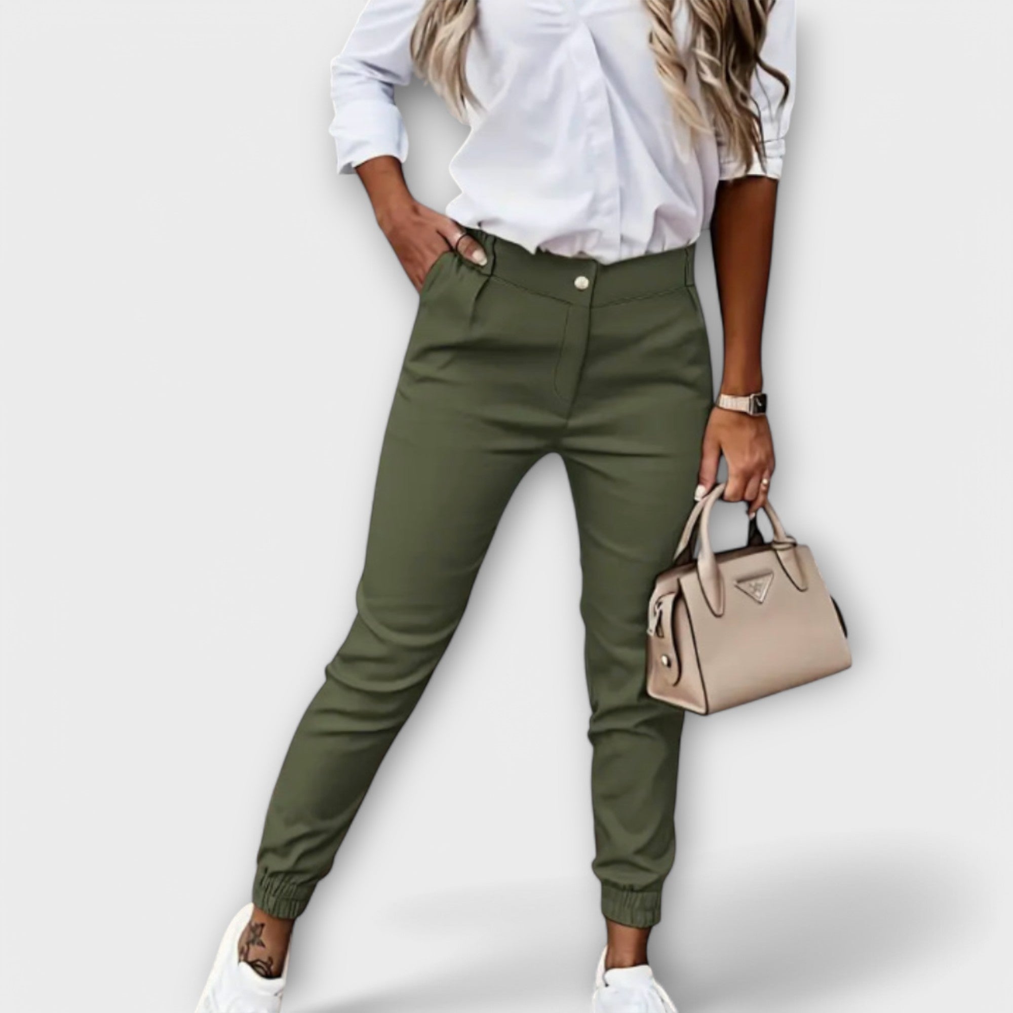 Melania – Pantaloni elasticizzati da donna