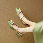 Matylda – Eleganti scarpe da donna con dettaglio floreale