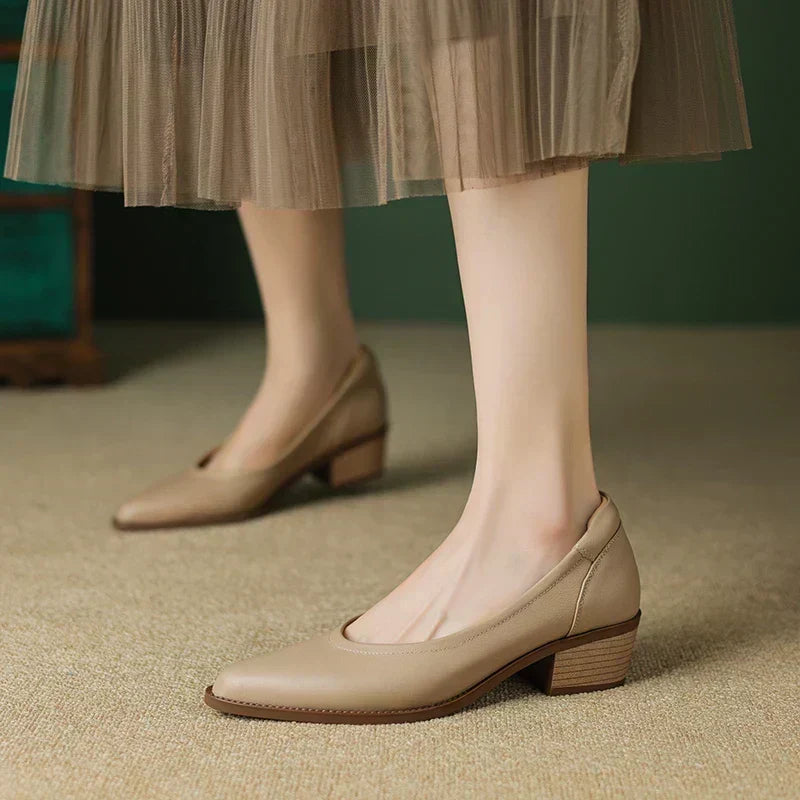 Elżbieta – Scarpe con tacco medio