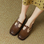 Emilia – Scarpe T-Steg in stile vintage