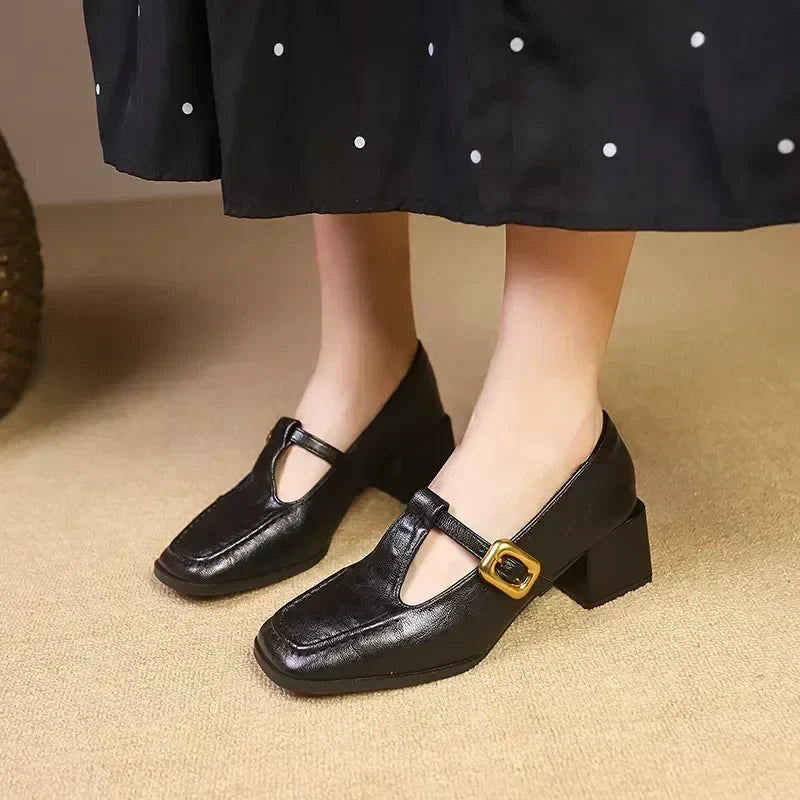 Ida – Scarpe da donna senza tempo con tacco medio