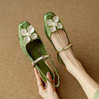 Matylda – Eleganti scarpe da donna con dettaglio floreale
