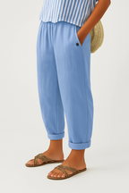 Rosanna | Pantaloni Eleganti dallo Stile Senza Tempo – pantaloni da donna | Erminia Boutique Bologna