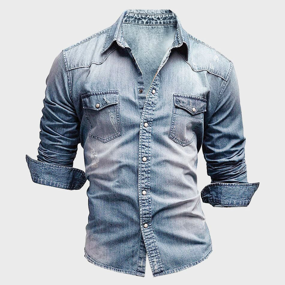 Ivan - Camicia con Bottoni Frontali e Struttura
