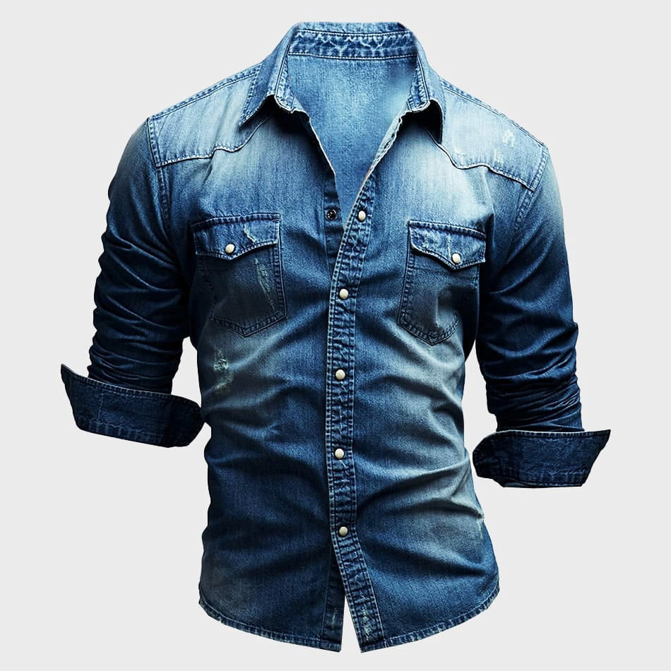 Ivan - Camicia con Bottoni Frontali e Struttura
