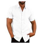Mateusz - Camicia Leggera Mista a Maniche Corte