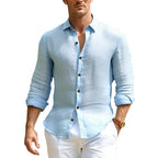 Andrea | Camicia Slim Fit con Collo Polo – camicie e polo da uomo | Erminia Boutique Bologna
