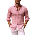 Andrea | Camicia Slim Fit con Collo Polo – camicie e polo da uomo | Erminia Boutique Bologna