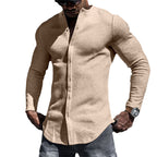Giuseppe | Camicia in Misto Morbido Stile Casual – camicie e polo da uomo | Erminia Boutique Bologna