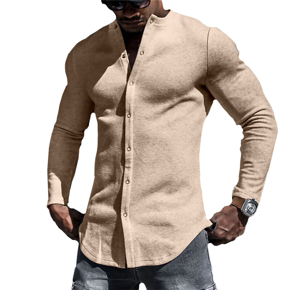 Dariusz - Camicia in Misto Morbido Stile Casual