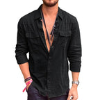 Domenico | Camicia con Tasche Cargo su Misura – camicie e polo da uomo | Erminia Boutique Bologna