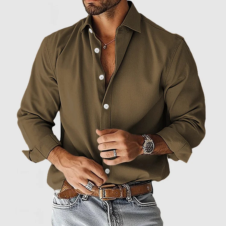 Marek - Camicia Elegante Soft-Blend
