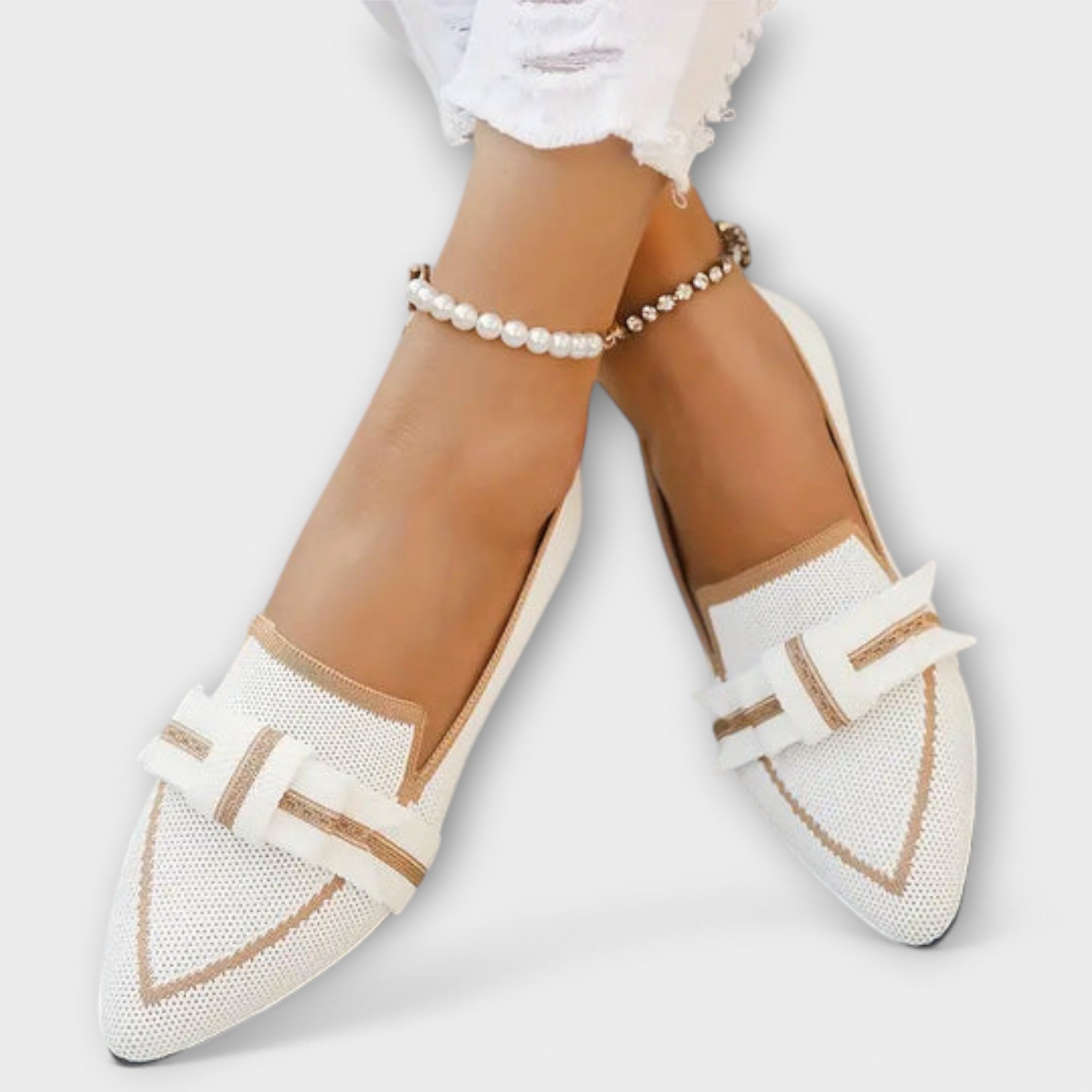 Agnieszka - Scarpe basse intrecciate