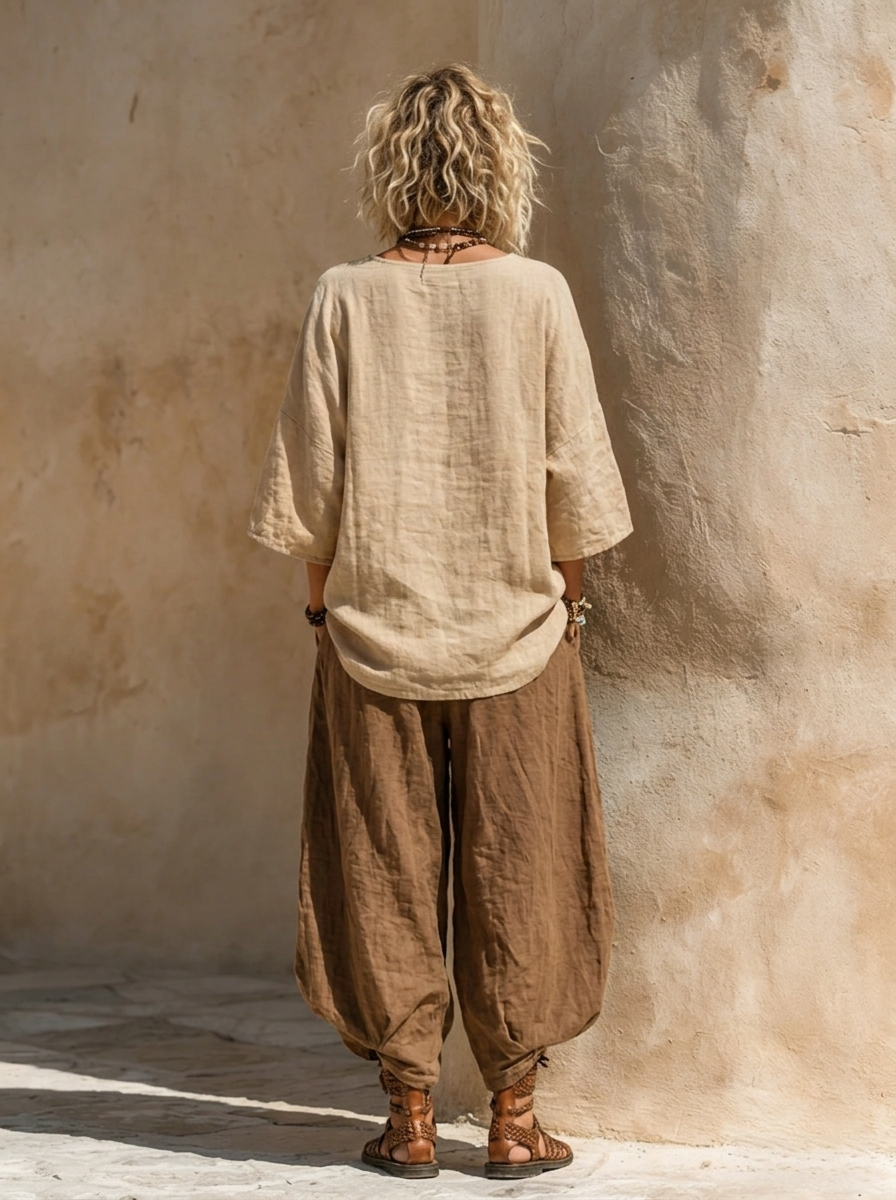 Zofia - Set di Tre Elementi Boho in Stile Estivo