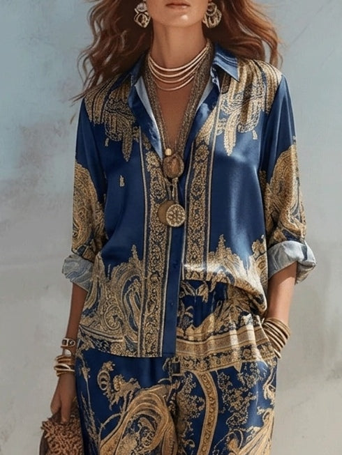 Oliwia - Set Stile Barocco Marino