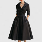Maddalena | Abito Midi Elegante – abiti invernali da donna | Erminia Boutique Bologna