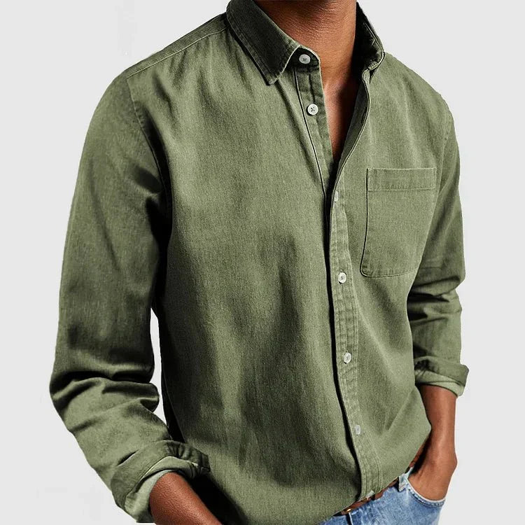 Adam - Camicia da Uomo Comfort