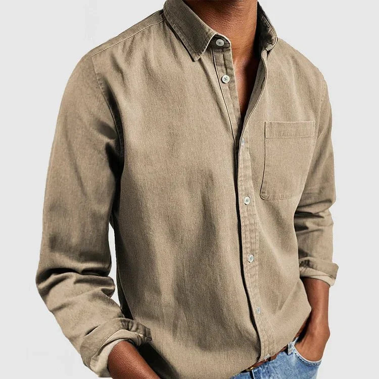 Adam - Camicia da Uomo Comfort