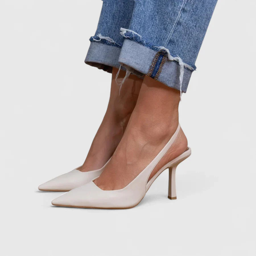 Karolina – Eleganti Décolleté Slingback con Tacco
