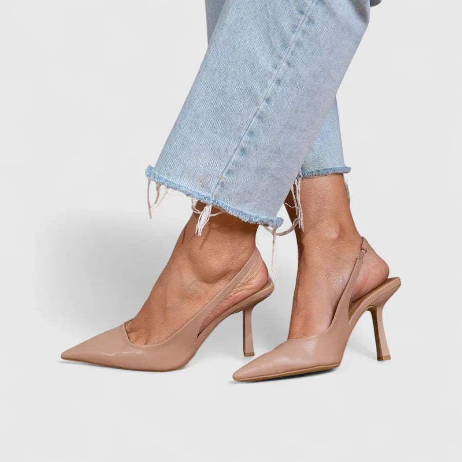 Karolina – Eleganti Décolleté Slingback con Tacco