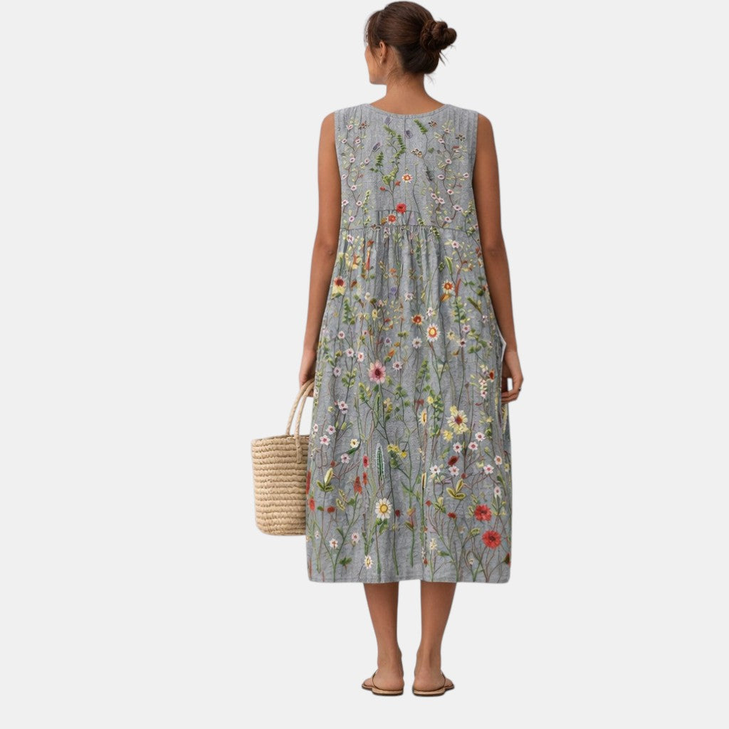 Renata - Vestito Midi per Tutti i Giorni