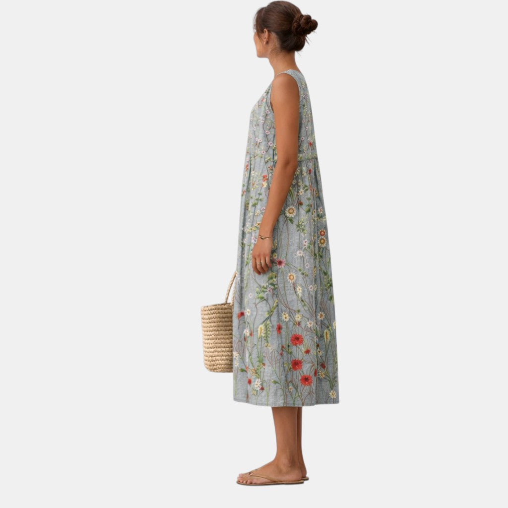 Renata - Vestito Midi per Tutti i Giorni