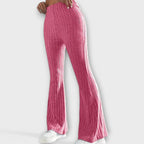 Anna – pantaloni a campana con una delicata struttura