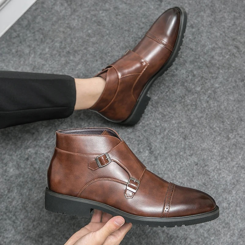 Darell™ | Stivaletti con Doppia Fibbia Monk