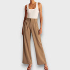 Zosia – pantaloni larghi a vita alta