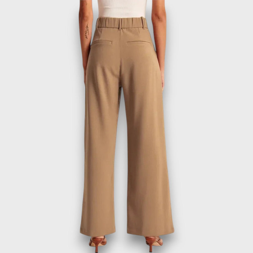 Zosia – pantaloni larghi a vita alta