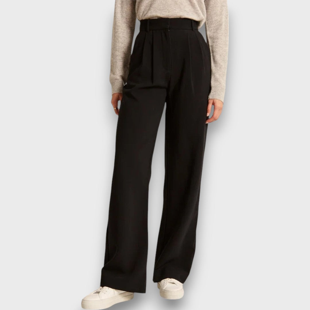 Zosia – pantaloni larghi a vita alta