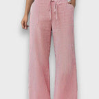 Rita | Pantaloni a righe sottili – pantaloni da donna | Erminia Boutique Bologna