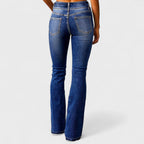 Marylène – jeans a vita alta con gamba ampia