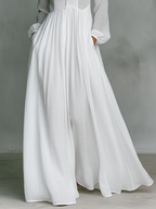 Antonina – Abito Maxi Elegante con Fondo Plissettato