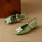 Matylda – Eleganti scarpe da donna con dettaglio floreale