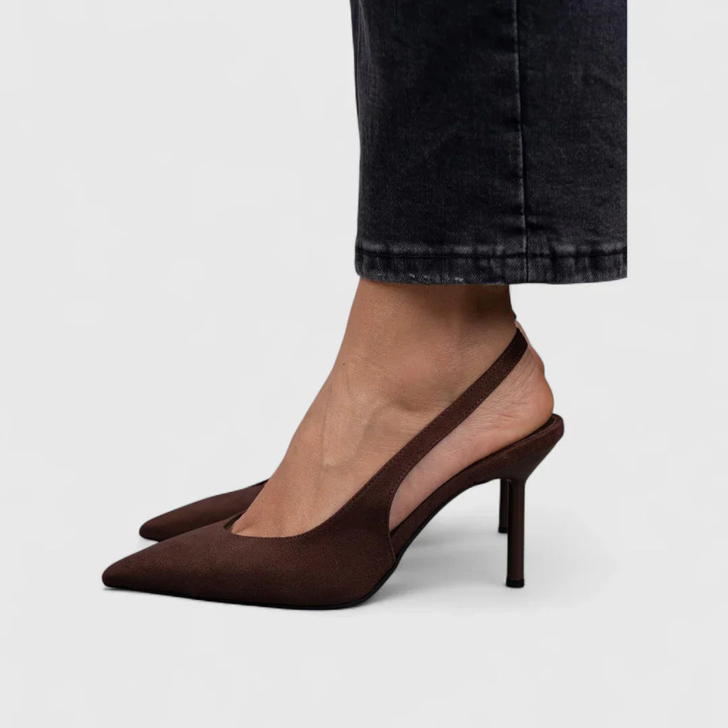 Carolina | Eleganti Décolleté Slingback con Tacco – décolleté e tacchi da donna | Erminia Boutique Bologna