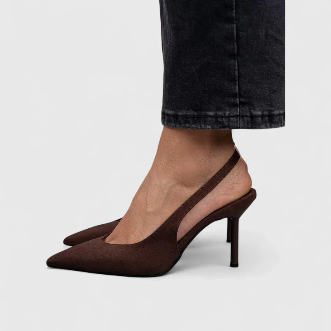 Karolina – Eleganti Décolleté Slingback con Tacco