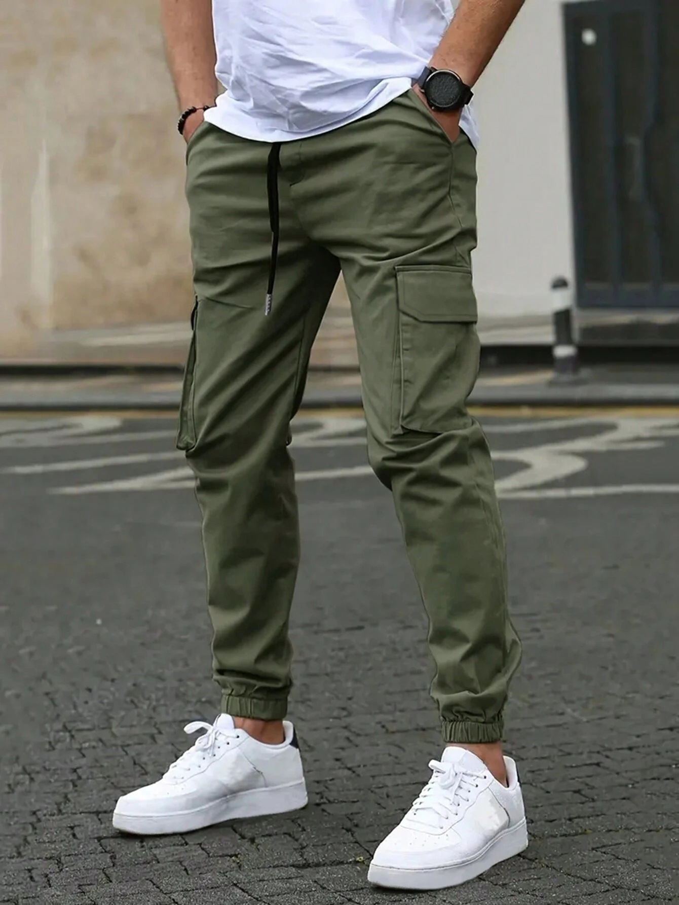 DAVIDE – Pantaloni Jogger Cargo Uomo