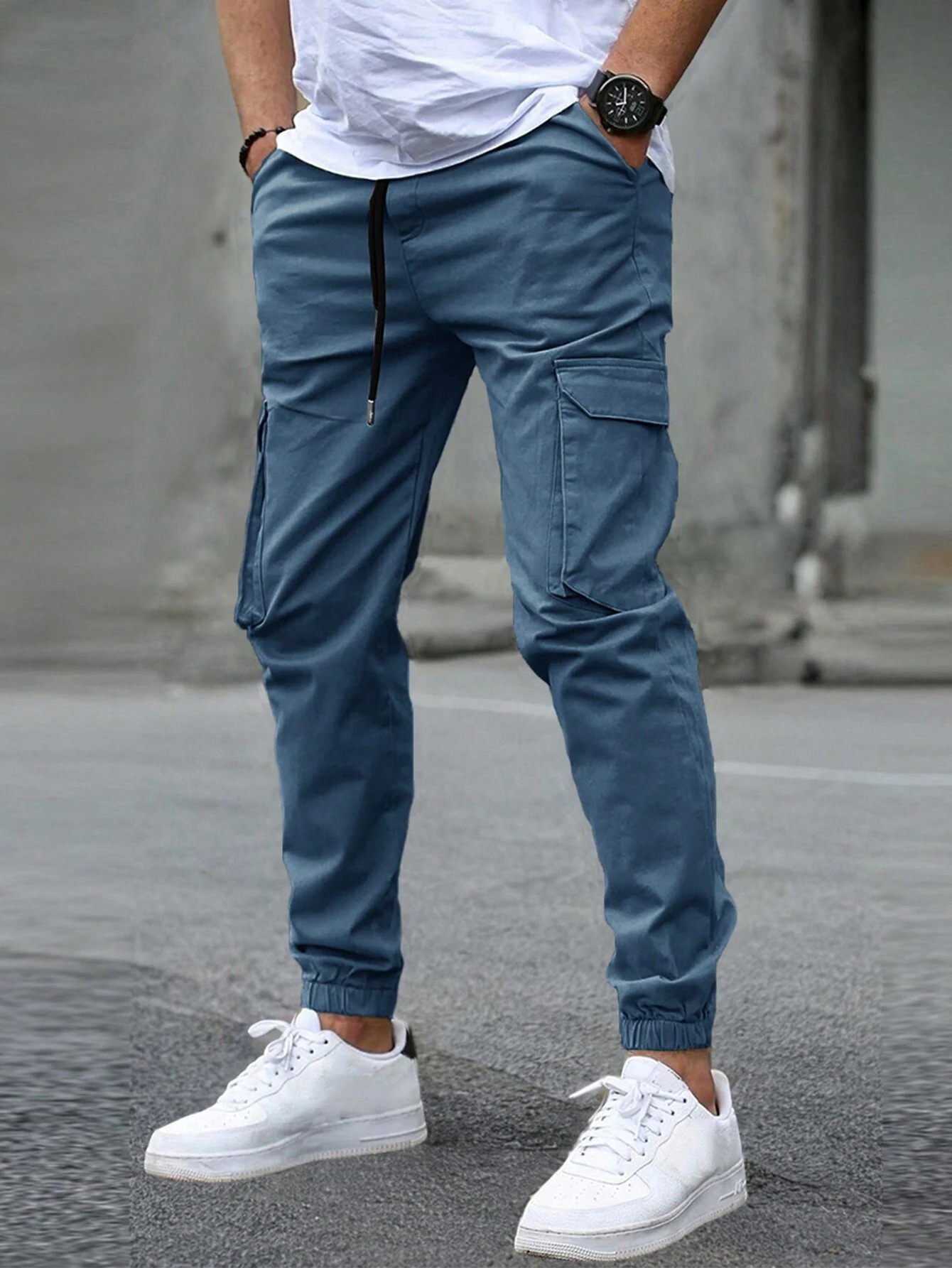 DAVIDE – Pantaloni Jogger Cargo Uomo