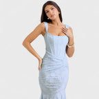 Carisia - Lunghe vestiti blu