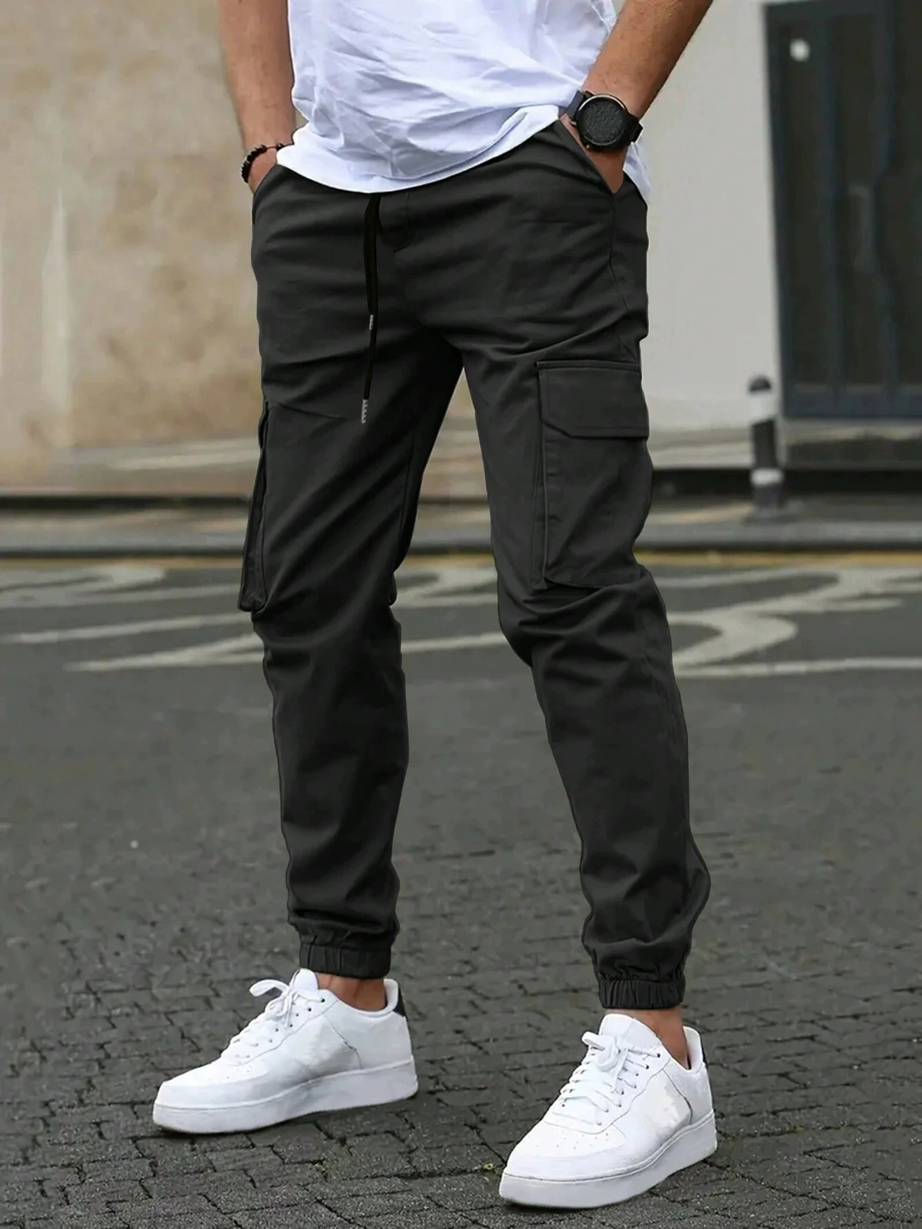 DAVIDE – Pantaloni Jogger Cargo Uomo
