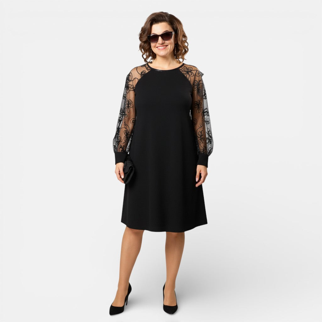 Celina – Abito midi classico per occasioni speciali